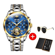 Load image into Gallery viewer, Swiss Brand OUPINKE Luxury Automatic Watch Men Sapphire Self Winding Tungsten Steel Sport Tourbillon Mechanical Wristwatch - Shop &amp; Buy
