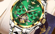 Load image into Gallery viewer, Swiss Brand OUPINKE Luxury Automatic Watch Men Sapphire Self Winding Tungsten Steel Sport Tourbillon Mechanical Wristwatch - Shop &amp; Buy