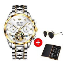 Load image into Gallery viewer, Swiss Brand OUPINKE Luxury Automatic Watch Men Sapphire Self Winding Tungsten Steel Sport Tourbillon Mechanical Wristwatch - Shop &amp; Buy
