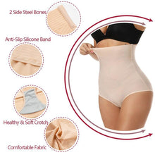 Load image into Gallery viewer, Tummy Control Shapewear for Women High Waisted Shapewear Panty Criss Cross Firm Control Soft&amp;Comfy Body Shaper Seamless Briefs - Shop &amp; Buy
