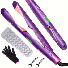 Load image into Gallery viewer, Twist Flat Iron Curling Iron In One, Hair Straightener And Curler 2 In 1, Dual Voltage Twist Flat Irons - Shop &amp; Buy
