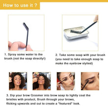 Load image into Gallery viewer, Ultimate Eyebrow Freeze Wax: Waterproof, 3D Hold for All Skin Types - Shop &amp; Buy
