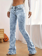 Load image into Gallery viewer, Ultra-Stretch Womens Bootcut Jeans - Distressed Wash, Practical Slant Pockets - Shop &amp; Buy
