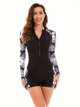 Load image into Gallery viewer, UPF 50+ Long Sleeve Rash Guard Swimsuit for Women - Full Coverage Protection, Built-in Sun Protection - Shop &amp; Buy
