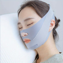 Load image into Gallery viewer, V-Line Face Contouring Mask Strap - Reusable, Chin Support &amp; Facial Massage - Ergonomic Beauty Enhancer for Women - Shop &amp; Buy
