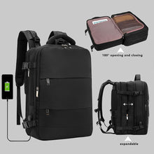 Load image into Gallery viewer, Versatile Waterproof Backpack – Airline-Approved, Expandable Storage, Laptop Safe, Sleek Design for Travel &amp; School - Shop &amp; Buy
