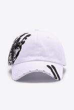 Load image into Gallery viewer, VIBRA Graphic Distressed Adjustable Baseball Cap - Shop &amp; Buy