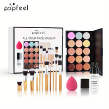 Load image into Gallery viewer, Vibrant 40-Color Eyeshadow Palette Kit - All-in-One Makeup Bundle - Shop &amp; Buy
