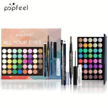 Load image into Gallery viewer, Vibrant 40-Color Eyeshadow Palette Kit - All-in-One Makeup Bundle - Shop &amp; Buy

