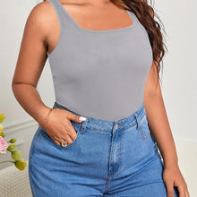 Load image into Gallery viewer, Vibrant Solid Color Crew Neck Camisole Top - High Stretch, Sleeveless, Slimming, Breathable - Shop &amp; Buy
