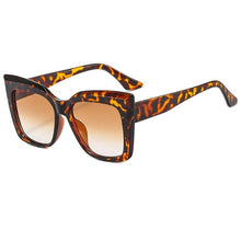 Load image into Gallery viewer, Vintage Cat Eye Sunglasses Women Brand Designer Square Sun Glasses Retro Tortoise Decor Rectangle Big Frame Shade Eyewear Female - Shop &amp; Buy
