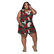 Load image into Gallery viewer, Wmstar Plus Size Jumpsuit Women Overalls Camouflage One Piece Outfits Short Sleeves Casual New Playsuits - Shop &amp; Buy
