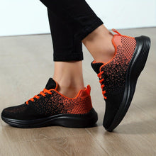 Load image into Gallery viewer, Women Athletic Sneakers, Casual Running Shoes, Breathable Comfort, Lightweight Thin Knit Fabric Slip-on Mesh Design - Shop &amp; Buy
