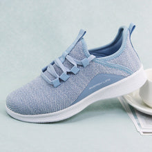 Load image into Gallery viewer, Women Casual Slip-on Sneakers, Lightweight Lace Up Running Shoes, Knitted Low Top Sneakers - Shop &amp; Buy
