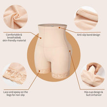 Load image into Gallery viewer, Women High Waist Lace Butt Lifter Body Shaper Tummy Control Panties Boyshort Pad Shorts Hip Enhancer Shapewear - Shop &amp; Buy
