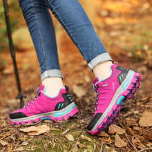 Load image into Gallery viewer, Women Hiking Outdoor Shoes, Breathable Fabric, Non-Slip Trekking Sneakers, Comfortable Fit, Durable Trail Footwear - Shop &amp; Buy
