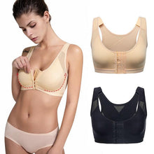 Load image into Gallery viewer, Women&#39;s Back Support Posture Corrector No Padded Slim Wireless Tops Chest Lifter Breast Shapewear - Shop &amp; Buy