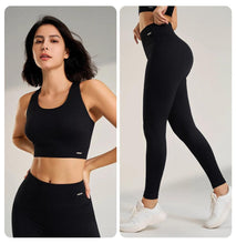 Load image into Gallery viewer, Women&#39;s Fitness High Waisted Skinny Sportswear Fitness Pants Bra Tops High Waisted Leggings Athletic Suit 2 Piece Yoga Wear - Shop &amp; Buy
