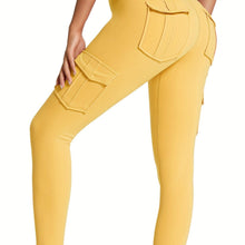 Load image into Gallery viewer, Women&#39;s High Waisted Tummy Control Stretch Leggings, Running Sports Tight Pants With Pockets - Shop &amp; Buy
