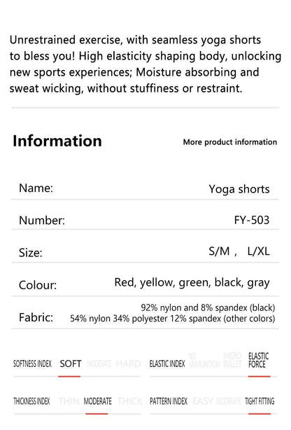 Women's Outdoor Cycling Shorts Gym Running Workout High Waisted Tummy Pants Women's Yoga Shorts - Shop & Buy