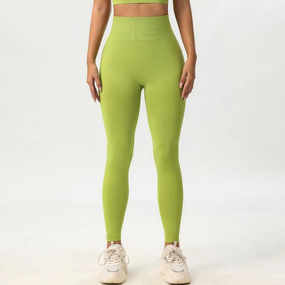 Women's Seamless Yoga Pants Solid Color Quick Dry Breathable Sweatpants Gym Leggings - Shop & Buy