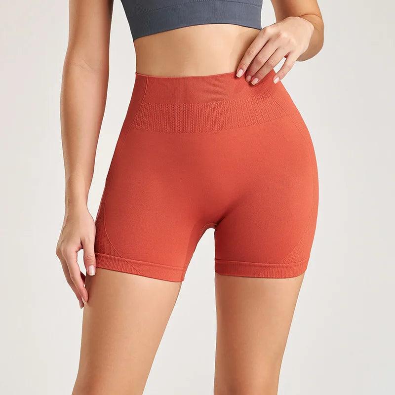 Women's Seamless Yoga Shorts Hip Lifting Fitness Pants Stretchy Quick Dry Breathable Pants - Shop & Buy