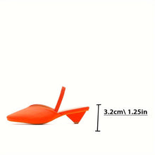 Load image into Gallery viewer, Women&#39;s Solid Color Special High Heel Sandals, Fashion Square Toe Dress Pumps, Stylish Ankle Strap Slingback Heels - Shop &amp; Buy
