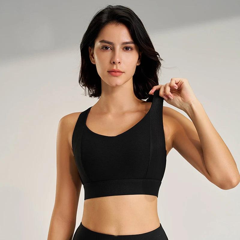 Women's sports and fitness bra yoga running small tank top beautiful back quick dry underwear - Shop & Buy