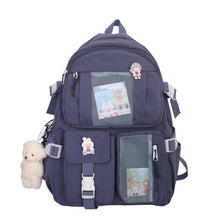 Load image into Gallery viewer, Women&#39;s Travel Backpack Women&#39;s Multi-Pocket Waterproof College School Bag Transparent Bag - Shop &amp; Buy
