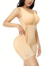 Load image into Gallery viewer, Women Shapewear Zipper Open Crotch Lace Body Shaper - Shop &amp; Buy
