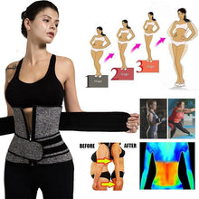 Load image into Gallery viewer, Women Waist Trainer Neoprene Body Shaper Belt Slimming Sheath Belly Reducing Shaper Tummy Sweat Shapewear Workout Shaper Corset - Shop &amp; Buy
