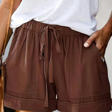 Load image into Gallery viewer, Womens Adjustable Drawstring Shorts - Lightweight &amp; Comfortable with Pockets for Summer - Shop &amp; Buy
