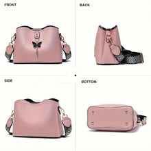 Load image into Gallery viewer, Womens Butterfly Bucket Crossbody Bag - Fashionable &amp; Lightweight, Compact Shoulder Bag - Shop &amp; Buy
