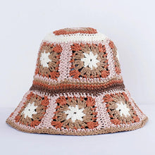 Load image into Gallery viewer, Womens Straw Hats crochet hat bucket hat UV Protection Sun Visor beach hat - Shop &amp; Buy
