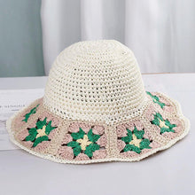 Load image into Gallery viewer, Womens Straw Hats crochet hat bucket hat UV Protection Sun Visor beach hat - Shop &amp; Buy
