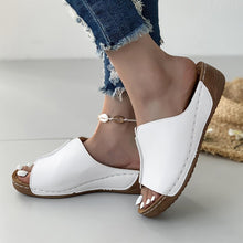 Load image into Gallery viewer, Womens Stylish Platform Sandals - Lightweight &amp; Breathable Open Toe Design - Effortless Slip-On Comfort for Summer - Perfect Casual Shoes for Everyday Wear - Shop &amp; Buy
