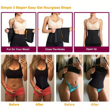 Load image into Gallery viewer, Womens Waist Trainer Corset With Back Support, Tummy Control Body Shaper, Slimming Belt - Shop &amp; Buy
