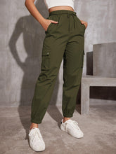 Load image into Gallery viewer, Womens Y2K-Inspired Cargo Pants - Comfy Drawstring with Pockets, Versatile Casual Wear - Shop &amp; Buy
