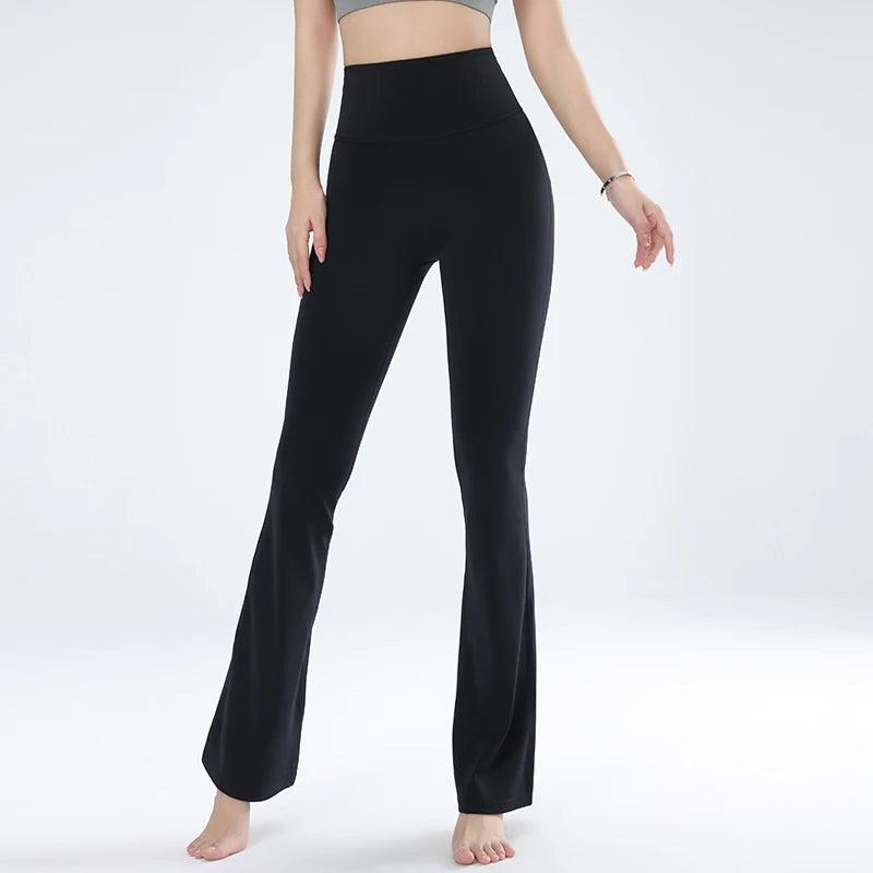 Yoga Pants Wide Leg Bottom Flare Breathable Quick Dry Bottoms Sportswear - Shop & Buy