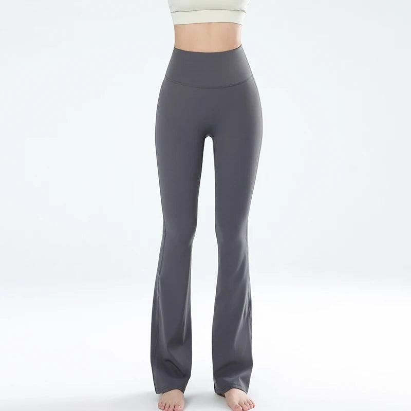 Yoga Pants Wide Leg Bottom Flare Breathable Quick Dry Bottoms Sportswear - Shop & Buy