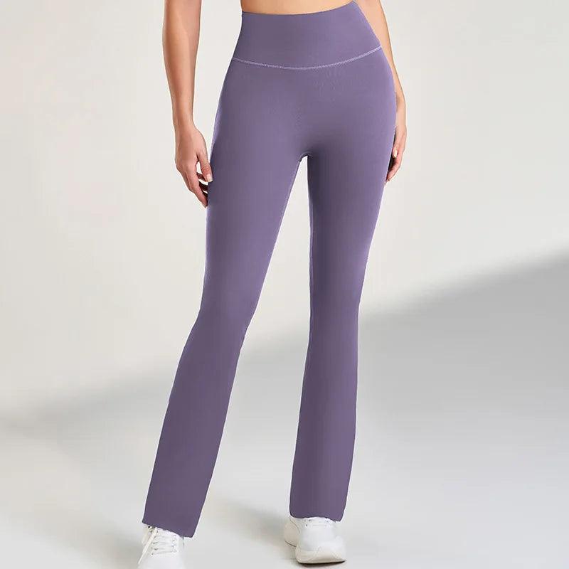 Yoga Pants Wide Leg Bottom Flare Breathable Quick Dry Bottoms Sportswear - Shop & Buy