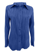 Load image into Gallery viewer, Collared Neck Long Sleeve Shirt - Shop &amp; Buy
