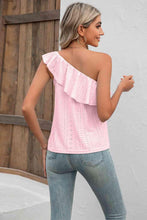 Load image into Gallery viewer, Eyelet One-Shoulder Tank - Shop &amp; Buy
