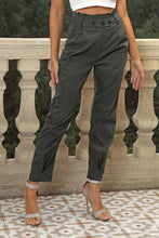 Load image into Gallery viewer, High Waist Cropped Pants - Shop &amp; Buy
