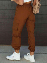 Load image into Gallery viewer, High Waist Drawstring Pants with Pockets - Shop &amp; Buy
