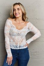 Load image into Gallery viewer, Ninexis Be Kind Off The Shoulder Lace Top - Shop &amp; Buy
