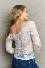 Load image into Gallery viewer, Ninexis Be Kind Off The Shoulder Lace Top - Shop &amp; Buy
