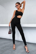 Load image into Gallery viewer, One-Shoulder Cutout Jumpsuit - Shop &amp; Buy
