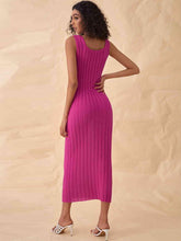 Load image into Gallery viewer, Ribbed Sleeveless Sweater Dress - Shop &amp; Buy
