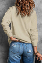 Load image into Gallery viewer, Round Neck Dropped Shoulder RODEO Graphic Sweatshirt - Shop &amp; Buy
